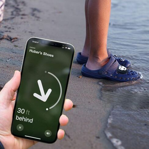 مجموعة من قطعتين من حامل الأحذية الساحرة من Wonhibo لعلامة Airtag (الأولى والثانية) - تزيين فتحة الأحذية المقاومة للماء للأطفال للأولاد in Saudi Arabia