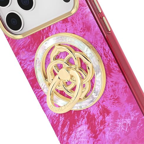 Kendra Scott Magnetic Phone Ring Grip with Stand - Removable and Collapsible - Gold Medallion in Saudi Arabia