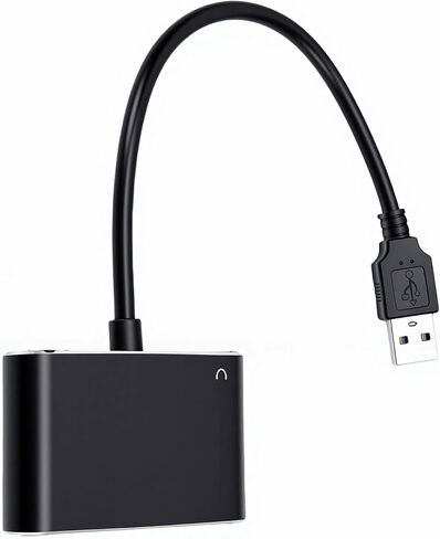 USB 3.0 to HDMI VGA Adapter, 1920 * 1080P 60HZ Full HD Display Video Converter, Support Dual Monitors, for 7, 8, 8.1, 10, OS X in Saudi Arabia
