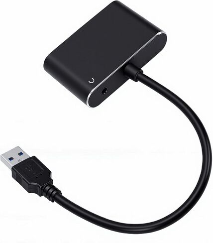USB 3.0 to HDMI VGA Adapter, 1920 * 1080P 60HZ Full HD Display Video Converter, Support Dual Monitors, for 7, 8, 8.1, 10, OS X in Saudi Arabia