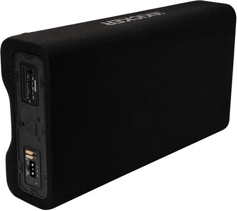 KICKER 51PTRTP12 - TRTP مقاس 12 بوصة بقدرة 500 وات مزود بمضخم صوت محمّل مع محول إخراج خط KISL - حل جهير الشاحنة الرفيع المدمج in Saudi Arabia