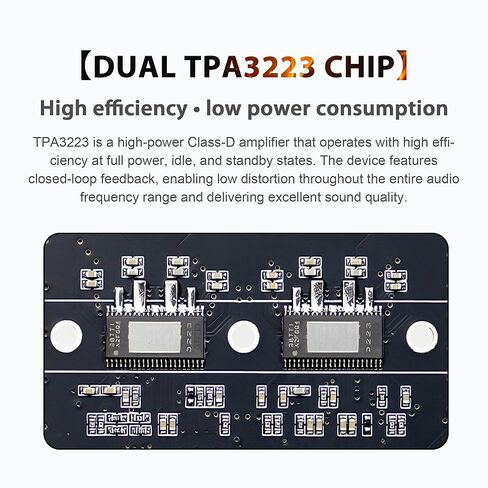 X400HS 2.1 Channel Bluetooth 5.0 Amplifier Board, TPA3223 Chip 200W+200W+400W Output, 12-42V DC with 6 Knob Controls, for DIY Subwoofer/Speaker/Home Theater Audio System in Saudi Arabia