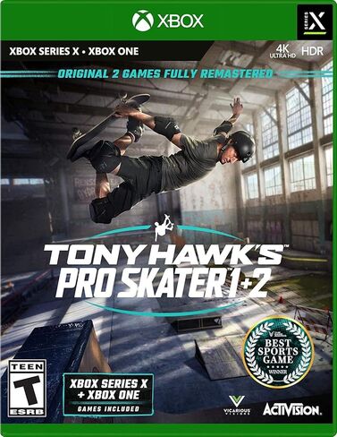 Tony Hawk's Pro Skater 1 + 2 - Xbox One (Renewed) in Saudi Arabia