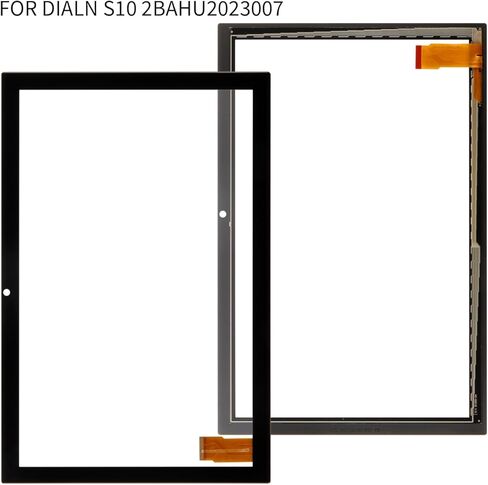 استبدال الشاشة لـ DIALN S10 2BAHU2023007 10.1 بوصة مجموعة إصلاح محول رقمي لشاشة اللمس الزجاجية الأمامية مع أدوات (237 مم * 156 مم، وليس شاشة LCD) in Saudi Arabia