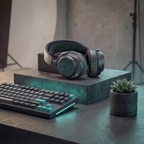 WC Mod Kit Nova Pro Wireless & Nova Elite RandomFrankP Edition - Cooling Gel Earpads, Silicone Headband, & Magnetic Plates for SteelSeries Arctis Nova Pro Wireless & Nova Elite by Wicked Cushions in Saudi Arabia