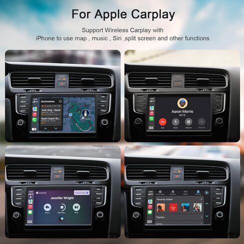 محول Carplay اللاسلكي لـ Apple ، Adapter Bluetooth CarPlay تحويل المصنع السلكي إلى carplay اللاسلكية ، والاتصال التلقائي ، والتوصيل والتشغيل ، متوافق مع iPhone 6 وما فوق ، iOS 10 وما فوق in Saudi Arabia