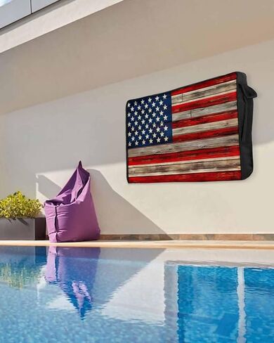 American Flag Outdoor TV Cover - 40 to 43 Inch, Waterproof & Weatherproof, Dustproof in Saudi Arabia