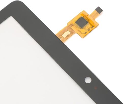 YHX-US لـ TCL Tab 8 LE 9137W محول رقمي لشاشة تعمل باللمس استبدال لوحة زجاجية أمامية باللون الأسود مع مجموعة أدوات (بدون شاشة LCD) in Saudi Arabia