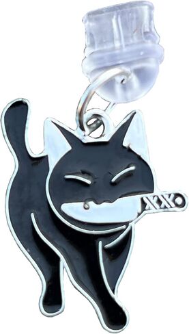 Cat USB C Dust Plug, Type C Port Cover Charm, Charging Port Protector Cap for All USB C Devices in Saudi Arabia