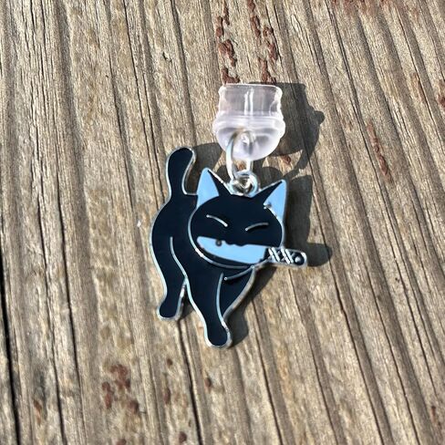 Cat USB C Dust Plug, Type C Port Cover Charm, Charging Port Protector Cap for All USB C Devices in Saudi Arabia