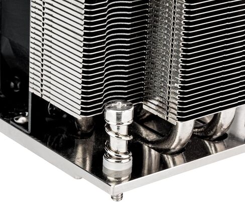 Silverstone Technology XE02-AM5B 2U Small Form Factor Server/Workstation CPU Cooler for AMD AM5/AM4 sockets, SST-XE02-AM5B in Saudi Arabia