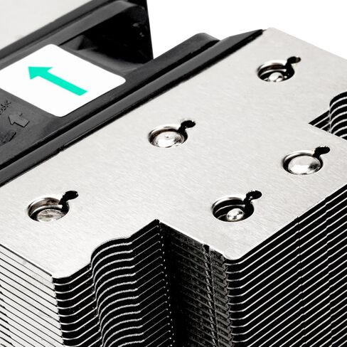 Silverstone Technology XE02-AM5B 2U Small Form Factor Server/Workstation CPU Cooler for AMD AM5/AM4 sockets, SST-XE02-AM5B in Saudi Arabia