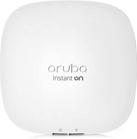 نقطة وصول HP Aruba Networking Instant On Access Point AP22 WiFi 6 نقطة وصول لاسلكية داخلية | دعم شبكي طويل المدى وآمن وذكي | مصدر الطاقة غير متضمن| الموديل الأمريكي (R4W01A) in Saudi Arabia