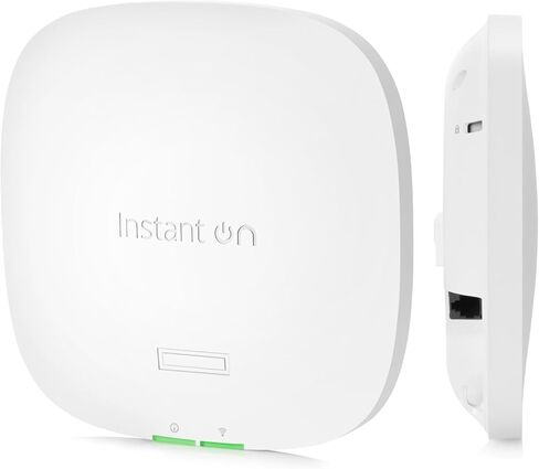 نقطة وصول HP Aruba Networking Instant On Access Point AP22 WiFi 6 نقطة وصول لاسلكية داخلية | دعم شبكي طويل المدى وآمن وذكي | مصدر الطاقة غير متضمن| الموديل الأمريكي (R4W01A) in Saudi Arabia