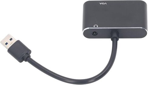 محول SUNGOOYUE USB 3.0 إلى HD، محول USB 3.0 إلى VGA من الفولاذ المقاوم للصدأ مع إخراج متزامن عالي السرعة، لعرض اجتماع الفيلم in Saudi Arabia