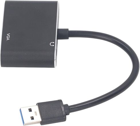 محول SUNGOOYUE USB 3.0 إلى HD، محول USB 3.0 إلى VGA من الفولاذ المقاوم للصدأ مع إخراج متزامن عالي السرعة، لعرض اجتماع الفيلم in Saudi Arabia
