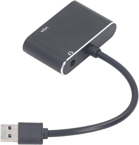 محول SUNGOOYUE USB 3.0 إلى HD، محول USB 3.0 إلى VGA من الفولاذ المقاوم للصدأ مع إخراج متزامن عالي السرعة، لعرض اجتماع الفيلم in Saudi Arabia