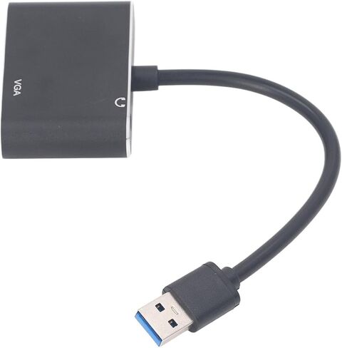 محول SUNGOOYUE USB 3.0 إلى HD، محول USB 3.0 إلى VGA من الفولاذ المقاوم للصدأ مع إخراج متزامن عالي السرعة، لعرض اجتماع الفيلم in Saudi Arabia
