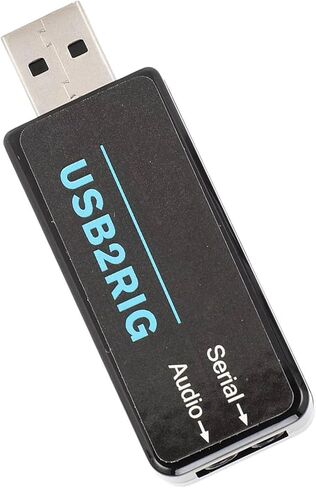 بطاقة صوت USB سوداء USB2RIG واجهة الأوضاع الرقمية الصوت USB التحكم في القط التسلسلي دعم FT8 FT4 RTTY SSTV الوضع الرقمي in Saudi Arabia
