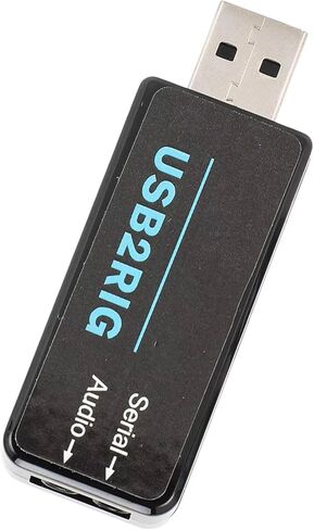 بطاقة صوت USB سوداء USB2RIG واجهة الأوضاع الرقمية الصوت USB التحكم في القط التسلسلي دعم FT8 FT4 RTTY SSTV الوضع الرقمي in Saudi Arabia