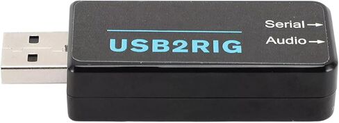 بطاقة صوت USB سوداء USB2RIG واجهة الأوضاع الرقمية الصوت USB التحكم في القط التسلسلي دعم FT8 FT4 RTTY SSTV الوضع الرقمي in Saudi Arabia