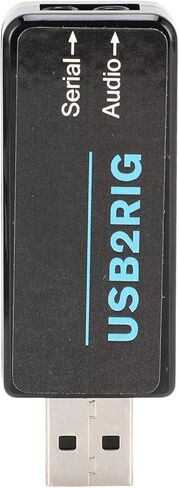 بطاقة صوت USB سوداء USB2RIG واجهة الأوضاع الرقمية الصوت USB التحكم في القط التسلسلي دعم FT8 FT4 RTTY SSTV الوضع الرقمي in Saudi Arabia