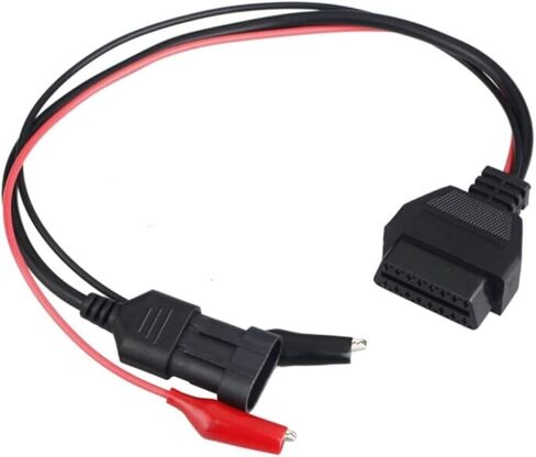 كابلات السيارة لإلكترونيات السيارة لكابل Obd2 المتوافق مع شركة فيات 16Pin إلى 3Pin للسيارة، كابل محول موصل التشخيص in Kuwait
