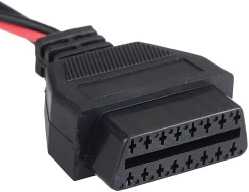 كابلات السيارة لإلكترونيات السيارة لكابل Obd2 المتوافق مع شركة فيات 16Pin إلى 3Pin للسيارة، كابل محول موصل التشخيص in Kuwait