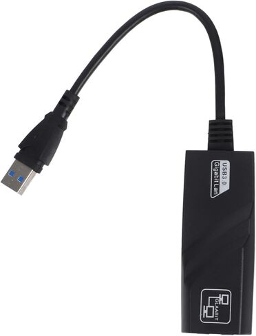 1000m USB to Network Card Gigabit Ethernet Adapter USB to Ethernet Converter Black in Saudi Arabia