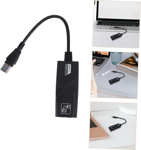 1000m USB to Network Card Gigabit Ethernet Adapter USB to Ethernet Converter Black in Saudi Arabia