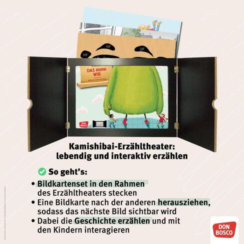 Eine Kiste Nichts. A Box of Nothing. Kamishibai Bildkartenset, m. 1 Beilage in Saudi Arabia