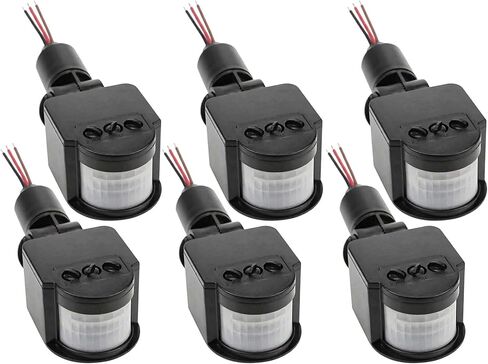 6 packs-IP65 Outdoor Motion Detector Controller 12VDC with Adjustable Sensitivity & Delay Timer for Security & Area Lighting Systems​ in Saudi Arabia