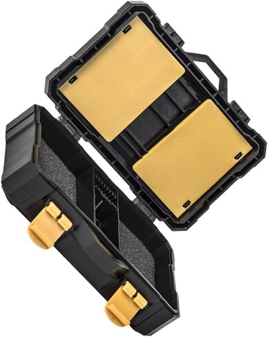 jojofuny Camera Battery and Memory Card Case Organizer for Photographers, Portable Protective Storage Holder with Shockproof Compartments, Compatible with Canon Battery and Memory Cards, in Saudi Arabia