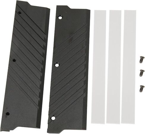 Vikye DDR5 Heatsink, Efficient Memory RAM Cooler, Easy Installation, Fast Heat Conduction, Improve Performance with Aluminum Alloy for MEO PMOAB G (Black) in Saudi Arabia