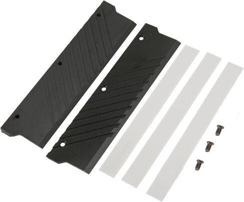 حوض حرارة Vikye DDR5، مبرد ذاكرة الوصول العشوائي الفعال، سهل التركيب، توصيل سريع للحرارة، تحسين الأداء مع سبائك الألومنيوم لـ MEO PMOAB G (أسود) in Kuwait