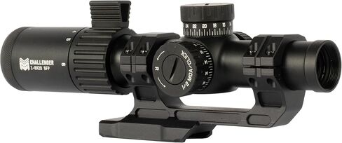 Monstrum Challenger Micro 1-6x LPVO Scope | with HD Glass and Deadlock Scope Mount in Saudi Arabia