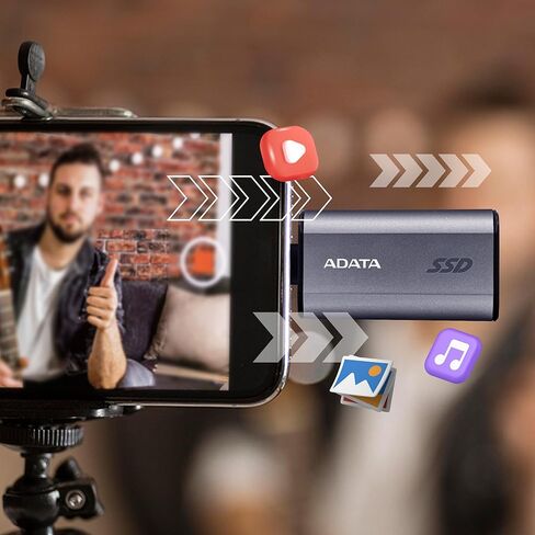 ADATA SC750 External SSD, 500 GB, W129280789 in Saudi Arabia