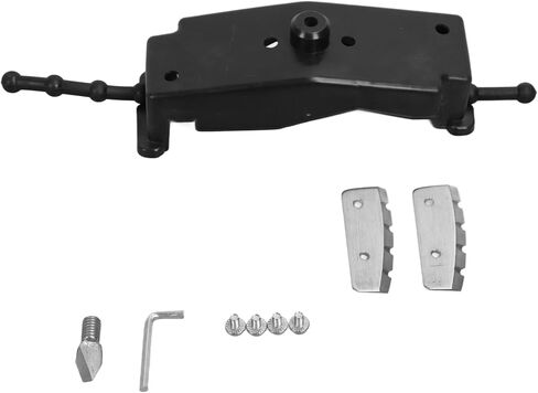 Focket Ice Auger, 6 Inch Electric Ice Fishing Auger Lightweight Nylon with Centering Point Vane/Wing Universal Adapter for Cordless Drill Fishing in Saudi Arabia