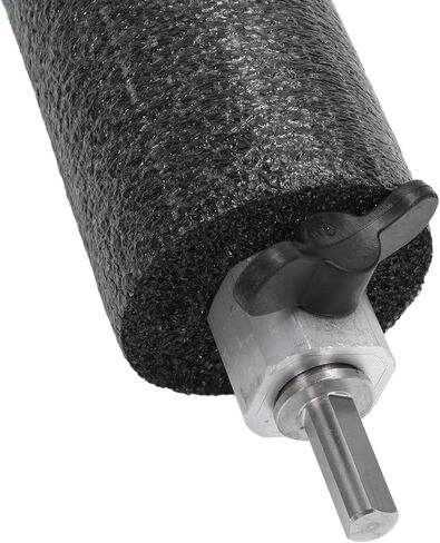 Focket 6 Inch Electric Ice Auger, Universal Adapter for Cordless Drill Ice Auger, Nylon with Positioner and Vane/Wing Protective Cover for Fishing Emergency in Saudi Arabia