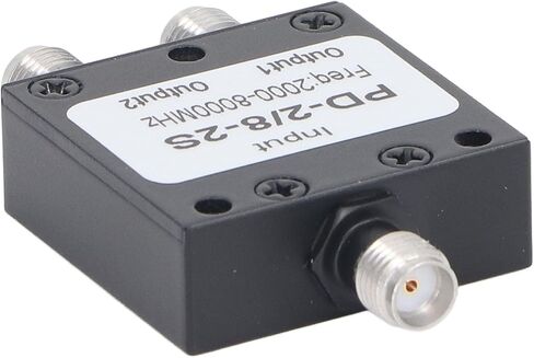 SMA Power Divider 2 Way 2 to 8GHz Low Insertion Loss High Isolation RF Power Splitter for Antenna System for Amplified Way is to Two ante SMA Divider2 in Saudi Arabia