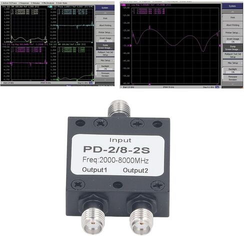 SMA Power Divider 2 Way 2 to 8GHz Low Insertion Loss High Isolation RF Power Splitter for Antenna System for Amplified Way is to Two ante SMA Divider2 in Saudi Arabia