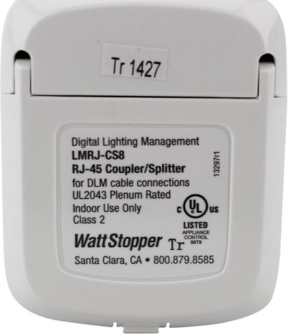 سدادة واط LMRJ-CS8 DLM RJ-45 مقسم توصيل من الدرجة 2، أبيض in Kuwait