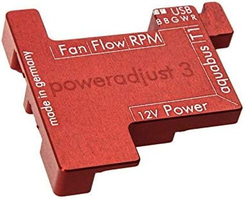 Aquacomputer Passive Heat Sink for PowerAdjust 3, Red in Saudi Arabia
