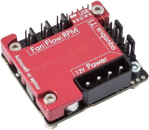 Aquacomputer Passive Heat Sink for PowerAdjust 3, Red in Saudi Arabia