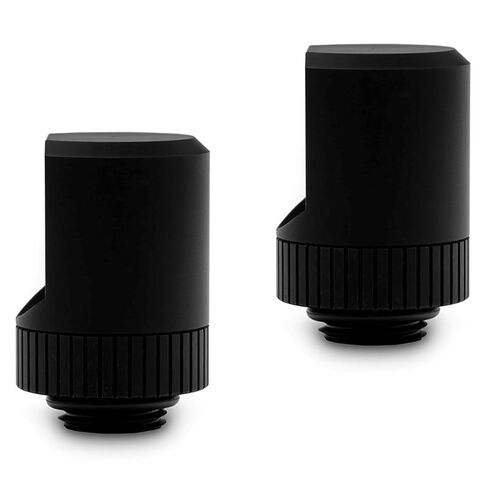 EKWB EK-Torque 90 Degree Angled Rotary Fitting, Black, 2-pack in Saudi Arabia