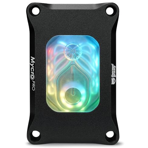 Thermal Grizzly Mycro Pro RGB - وحدة المعالجة المركزية AMD AM5 Waterblock تناسب أيضًا AM4 - G1/4 وحدة تبريد سائلة عالية الأداء، لوحة باردة نحاسية مطلية بالنيكل بدقة، وزعانف دقيقة وفلتر 0.2 مم in Saudi Arabia