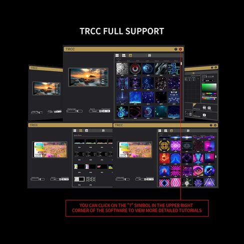Thermalright Levita Vision 360 ARGB Black CPU Aio Cooler,Wireless Splicing Fan, 2K 60HZ Curved Screen with 2400x1080 Resolution,for AM4/AM5,Intel LGA1851/1700,6.67in 3D Screen in Saudi Arabia