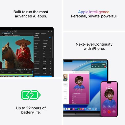 Apple MacBook Pro Laptop with M5 Max, 18‑core CPU, 40‑core GPU: 16.2-inch Display, 128GB Memory, 2TB SSD; Silver in Saudi Arabia