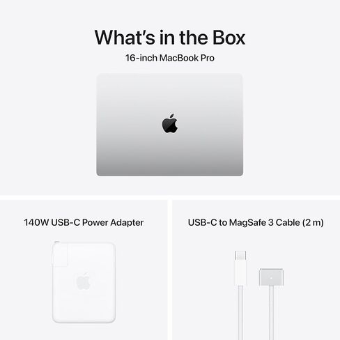 Apple MacBook Pro Laptop with M5 Max, 18‑core CPU, 40‑core GPU: 16.2-inch Display, 128GB Memory, 2TB SSD; Silver in Saudi Arabia