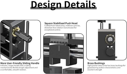 Sight Pusher Tool, Rear Sight Pusher for Glock Handguns Front Rear Sight Removal and Adjustment with Adjustable Base, Compatible with Square Slides in Saudi Arabia